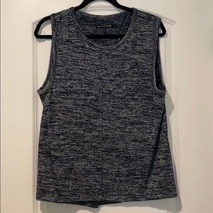 Rag & Bone jean tank with open back